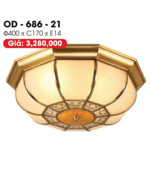 ĐÈN ỐP TRẦN OD - 686 - 21